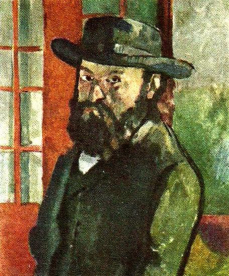 sjalvportratt, Paul Cezanne